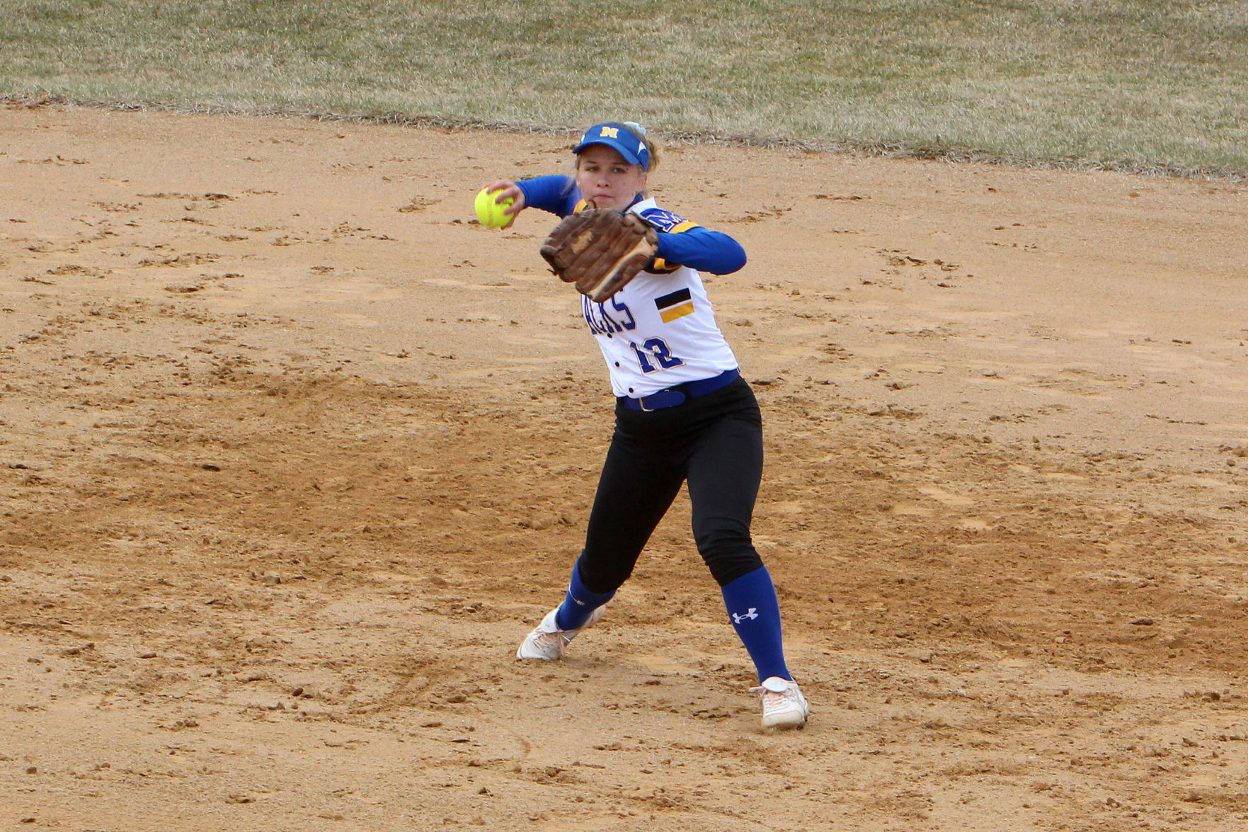 Fall Creek at McDonell softball 4-18-19
